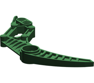 LEGO Dark Green Bionicle Suukorak Pincer (50914)
