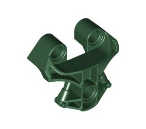 LEGO Dark Green Breast Shield (49423)