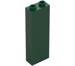 LEGO Verde scuro Mattoncino 1 x 2 x 5 (2454 / 35274)