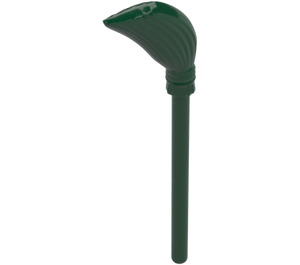 LEGO Dark Green Broom (Traditional) (4332 / 90459)