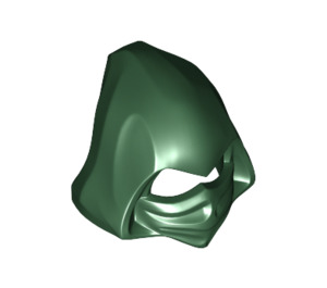 LEGO Dark Green Cowl Hood with Eye Holes (26079)