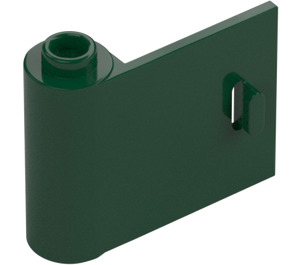 LEGO Vert Foncé Porte 1 x 3 x 2 La gauche avec charnière creuse (92262)