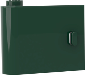 LEGO Dark Green Door 1 x 3 x 2 Left with Solid Hinge (3189)