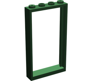 LEGO Dark Green Door Frame 1 x 4 x 6 (Double Sided) (30179)
