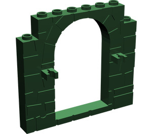 LEGO Vert foncé Porte Cadre 1 x 8 x 6 avec Clips (40242)