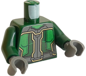 LEGO Verde oscuro Dr. Pulpo, Otto Octavius Minifigura Torso (973 / 76382)