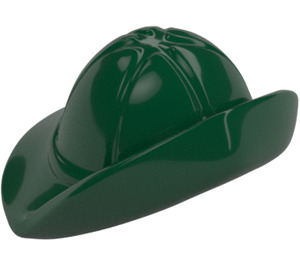 LEGO Dark Green Fisherman Rain Hat (57881)