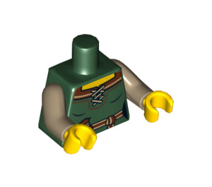 LEGO Dark Green Forest Maiden Torso (973 / 88585)