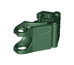 LEGO Dark Green Hand with Rotation Cup (64251)