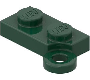 LEGO Dark Green Hinge Plate 1 x 4 Base (2429)