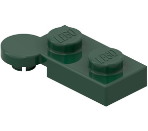 LEGO Dark Green Hinge Plate 1 x 4 Top (2430)