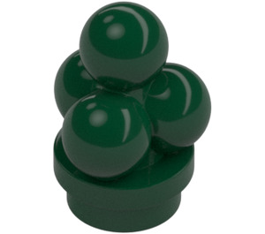 LEGO Mörkgrön Glas Scoops (1887 / 6254)