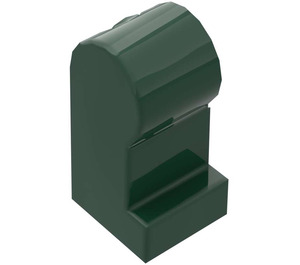 LEGO Dark Green Leg (Right) (3816)