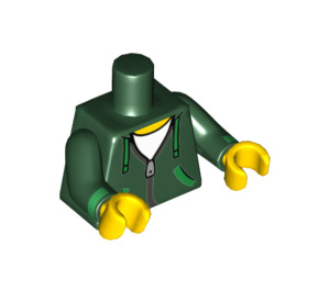 LEGO Dark Green Lloyd Garmadon Minifig Torso (973 / 88585)