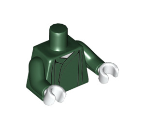 LEGO Dark Green Lord Voldemort Minifig Torso (973 / 88585)