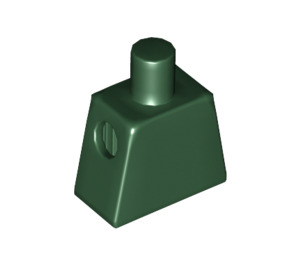 LEGO Vert foncé Minifig Torse (3814 / 88476)