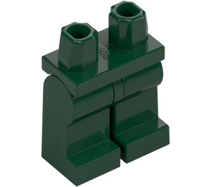 LEGO Dunkelgrün Minifigur Hüften und Beine (73200 / 88584)