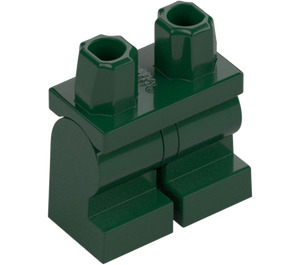 LEGO Dark Green Minifigure Medium Legs (37364 / 107007)