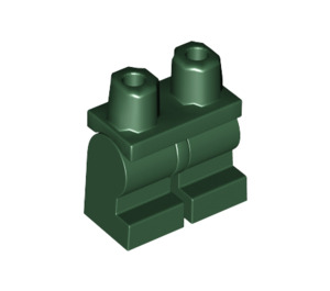 LEGO Vert foncé Minifigure Medium Jambes (37364 / 107007)