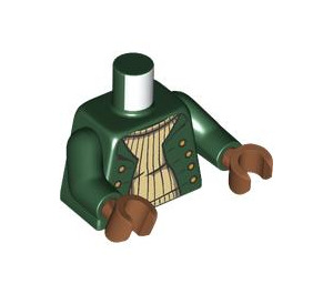 LEGO Dunkelgrün Padma Patil Torso (973)