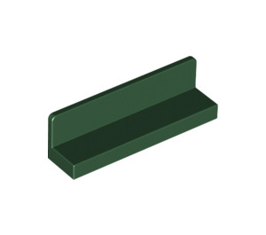 LEGO Dark Green Panel 1 x 4 with Rounded Corners (30413 / 43337)