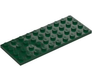 LEGO Dunkelgrün Platte 4 x 10 (3030)