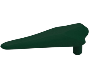 LEGO Dark Green Pteranodon Jaw (98087)