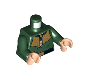 LEGO Verde scuro Ra’s al Ghul Minifigure Busto (973 / 76382)