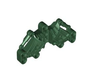 LEGO Dark Green Shell/torso 15 2007 (57547)