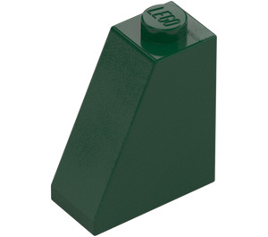 LEGO Dark Green Slope 1 x 2 x 2 (65°) (60481)