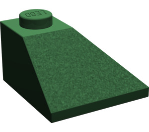 LEGO Dark Green Slope 2 x 2 (45°) Corner (3045)