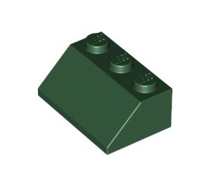 LEGO Vert foncé Pente 2 x 3 (45°) (3038)