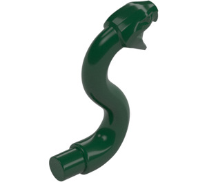 LEGO Dark Green Snake Head (28588)