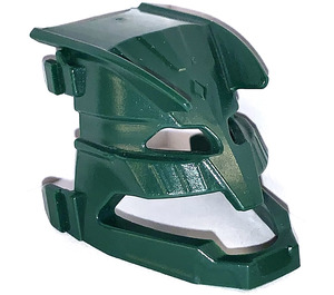 LEGO Verde scuro Technic Bionicle Maschera da Canister Coperchio (Piraka Zaktan)