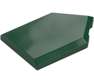 LEGO Dark Green Tile 2 x 3 Pentagonal (22385 / 35341)