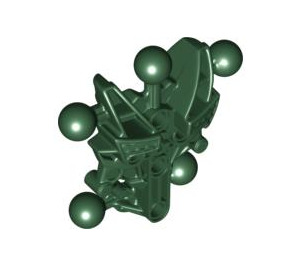 LEGO Dark Green Torso 7 x 7 with Ball Joints (60894)