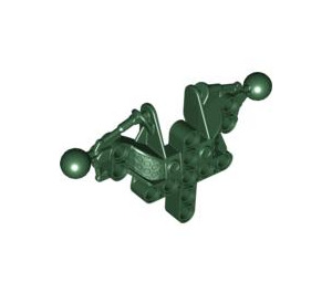 LEGO Vert foncé Torse avec Épaule Joints (53545)