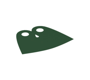 LEGO Dark Green Very Short Cape (36113)