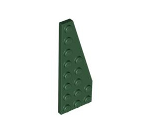 LEGO Dark Green Wedge Plate 3 x 8 Wing Right (50304)