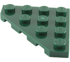 LEGO Dunkelgrün Keil Platte 4 x 4 Ecke (30503)