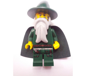 LEGO Dark Green Wizard Chess King Castle Figurine