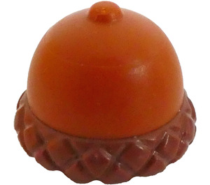 LEGO Dark Orange Acorn Hat