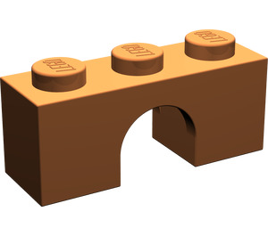 LEGO Orange sombre Arche
 1 x 3 (4490)