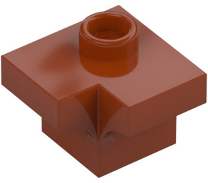 LEGO Dark Orange Arch 2 x 2 Window Corner (38585)