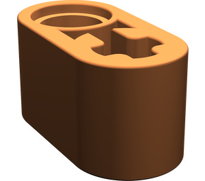 LEGO Orange sombre Faisceau 2 avec Essieu Trou et Épingle Trou (40147 / 74695)