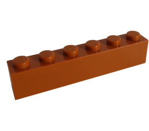 LEGO Dark Orange Brick 1 x 6 (3009 / 30611)