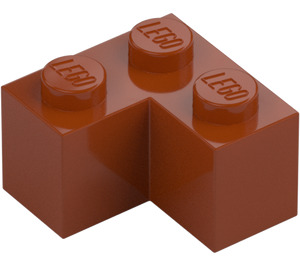 LEGO Dark Orange Brick 2 x 2 Corner (2357)