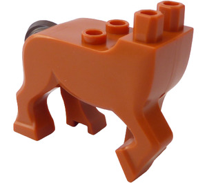 LEGO Donkeroranje Centaur Poten met Dark Brown Staart (3815)