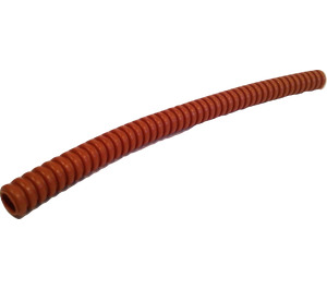 LEGO Dark Orange Corrugated Hose 11.2 cm (14 Studs) (22431 / 71923)