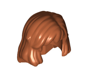 LEGO Dark Orange Mid-Length Hair (40251)